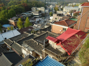 Les toits des Hanok de Bukchon